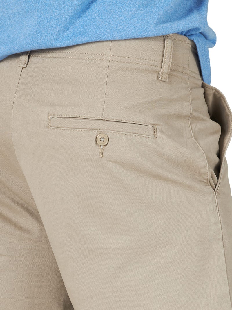 Lee Men's Extreme Motion Flat Front Short Pebble 32 - Image 2